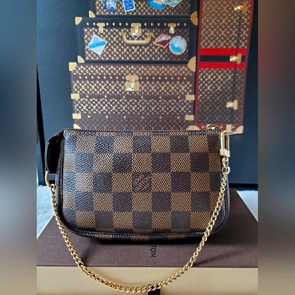 Louis Vuitton mini pochette damier ebene - Picture 4 of 16